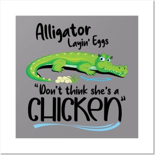 Alligator Posters and Art